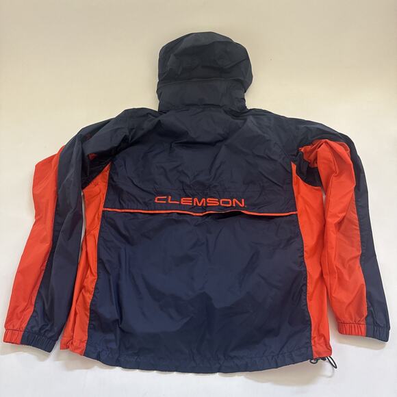 Vintage Columbia Clemson University Windbreaker Men Medium‎ Packable Jacket - Picture 6 of 11